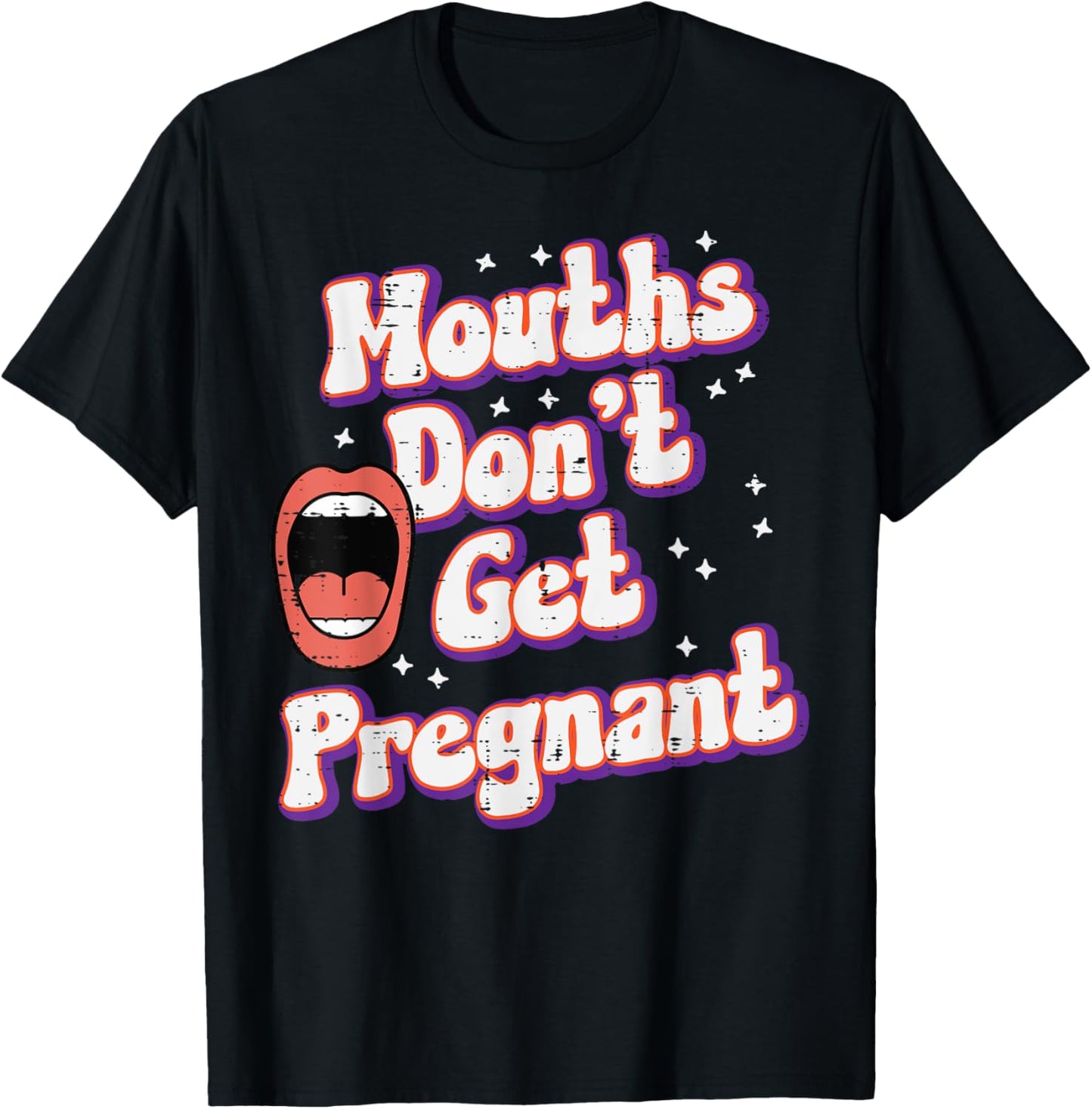 Inappropriate Mouths Dont Get Funny Adult Humor Meme Women T-Shirt