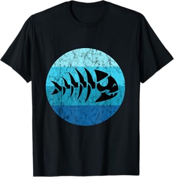 Pirate Fish Pastafari Flying Spaghetti Monster FSM T-Shirt