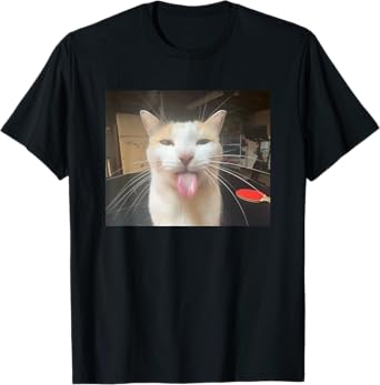 Silly Bleh funny Cat Meme Men Women Kids T-Shirt