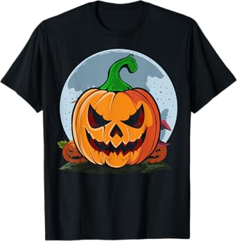 Funny Halloween Pumpkin Costume T-Shirt