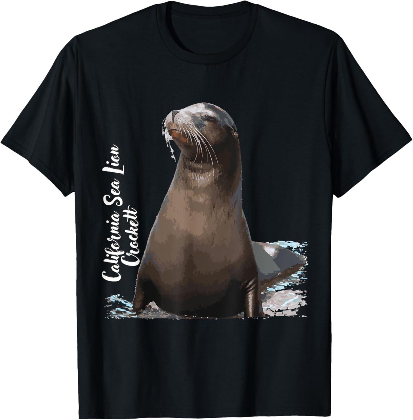 California Sea Lion Crockett T-Shirt