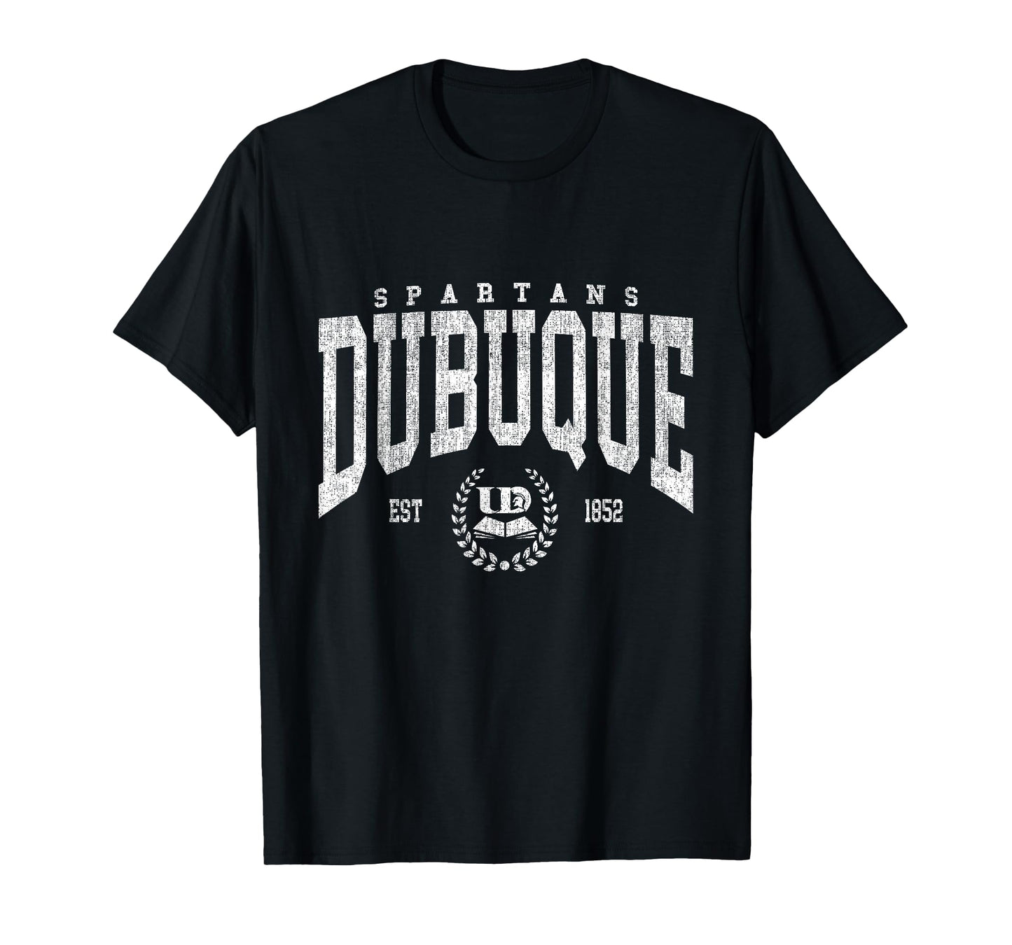 Vintage Dubuque Arch Athletic Sports Tee for Men Women T-Shirt