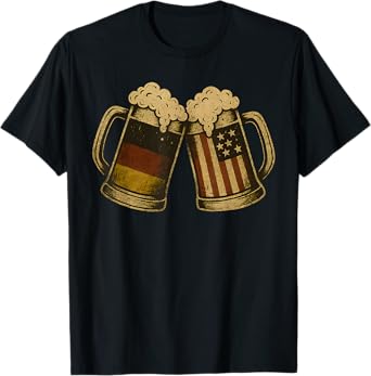Oktoberfest 2025 Germany America Beer Festival Drinking Team T-Shirt