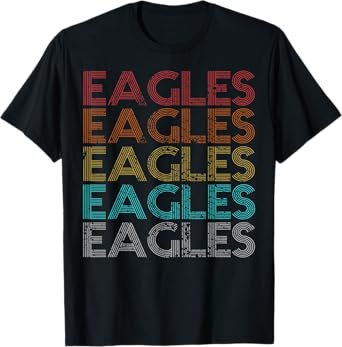 Retro Vintage Eagles T-Shirt