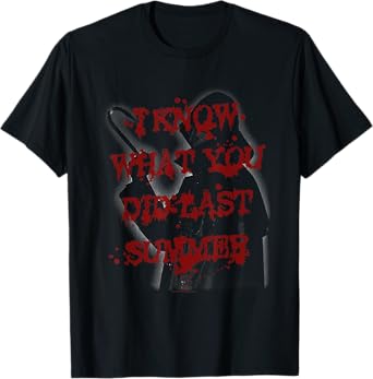 I Know What You Did Last Summer Bloody Hook Retro Horror T-Shirt