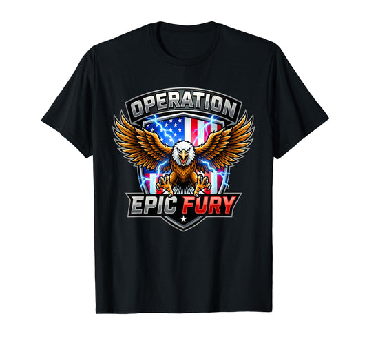 Operation Epic Fury T-Shirt - T-Shirt | Black