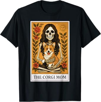 The Corgi Mom Tarot Card T-Shirt