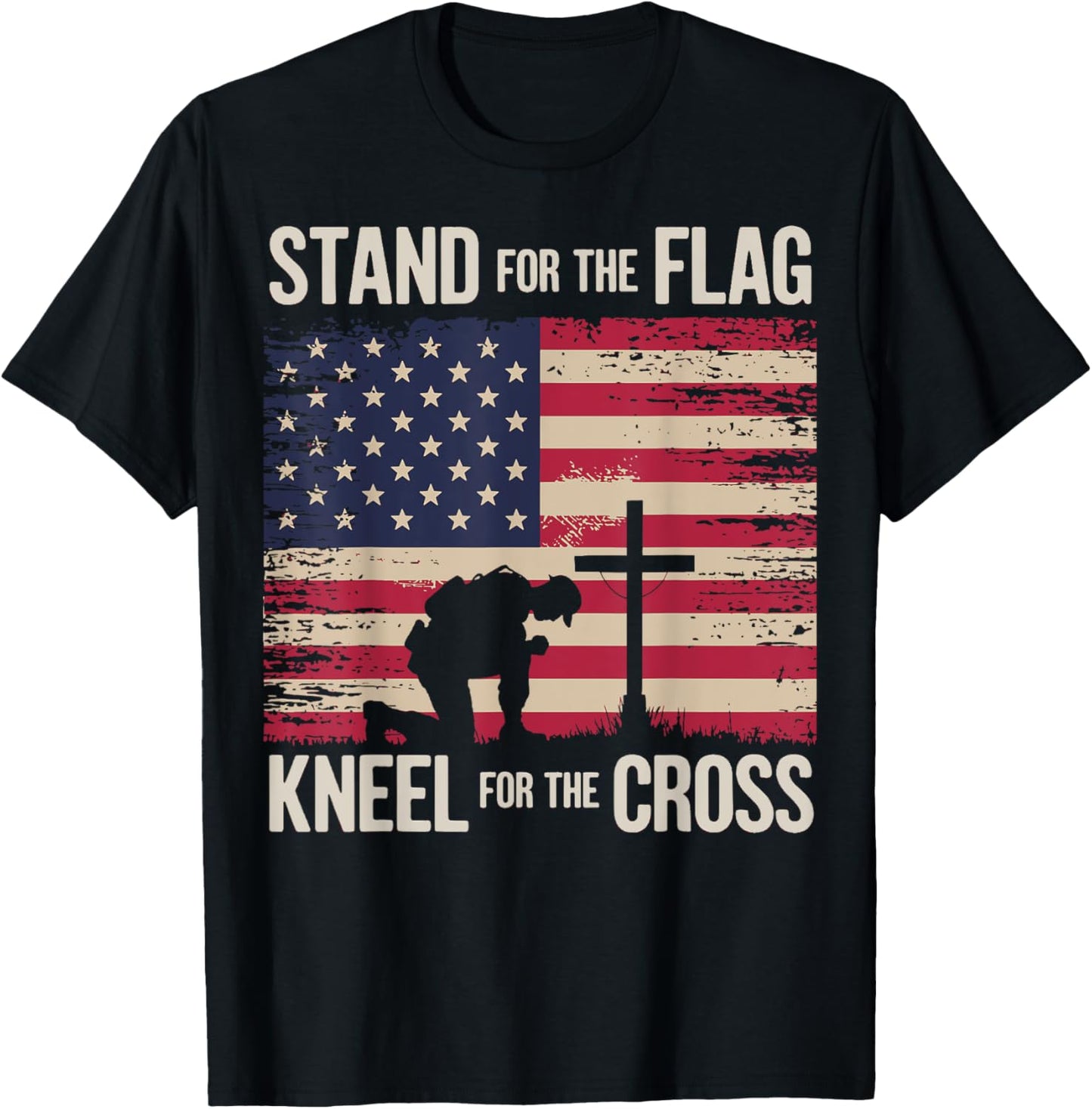 Usa Flag Religious Quote 4th Of July For Christian Faith T-shirt