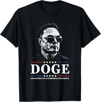 DOGE Sunglasses D.O.G.E. Department Of Government Efficiency T-Shirt