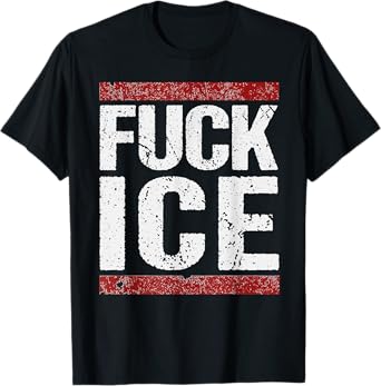Retro Vintage Fuck Out Ice Distressed T-Shirt