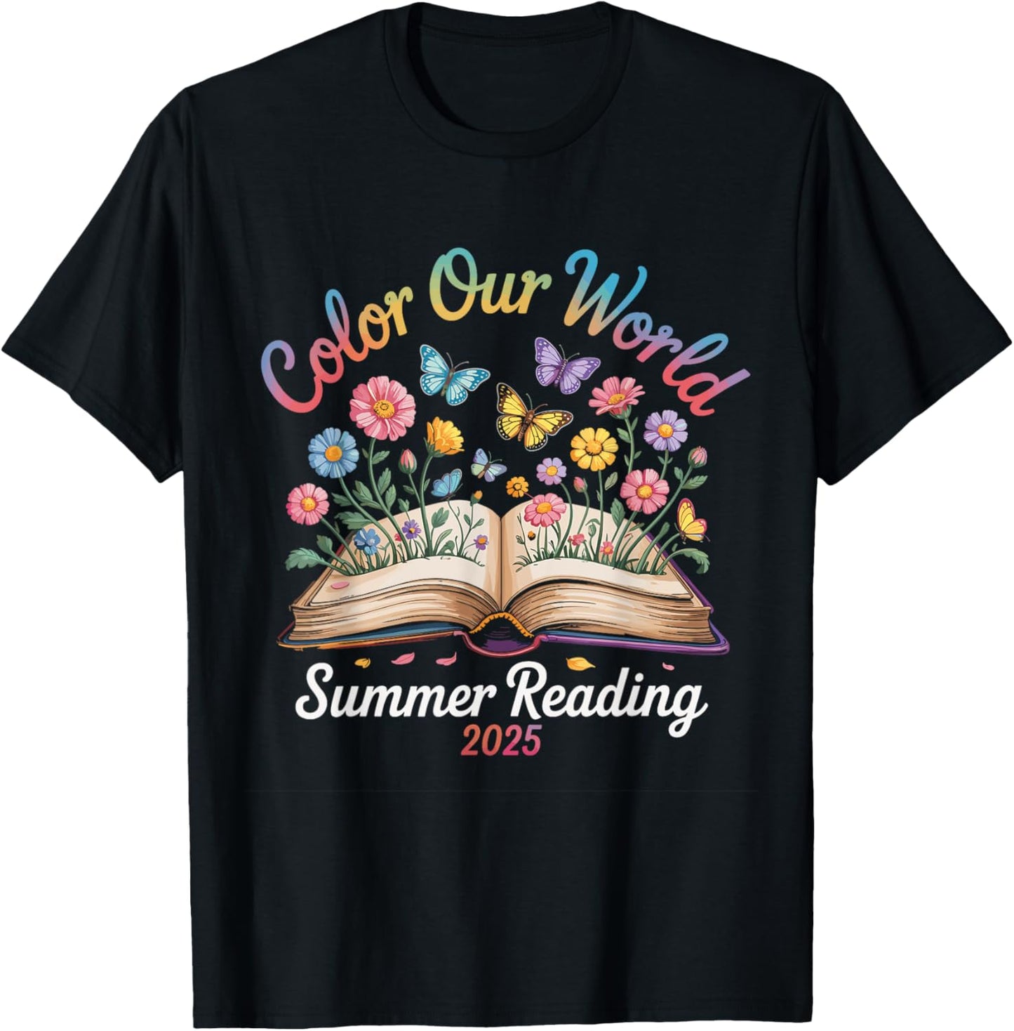 Color Our World Summer Reading 2025 T-Shirt