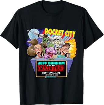 Jeff Dunham Huntsville, AL (2023) T-Shirt