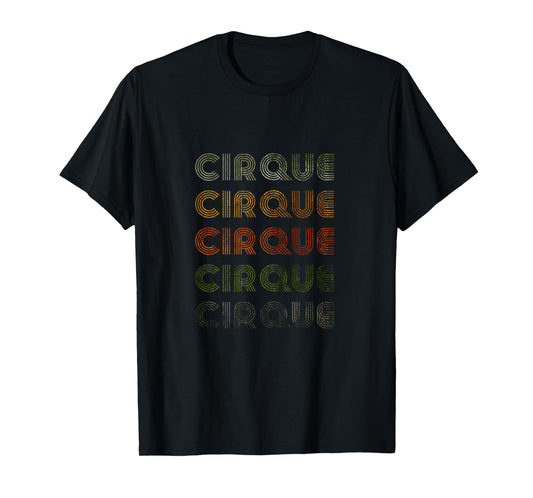Love Heart Cirque Tee Grunge Vintage Style Black Cirque T-Shirt