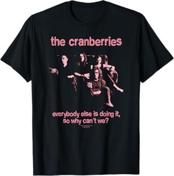 The Cranberries Everybody Else is Doing It Pink Vintage Band T-Shirt