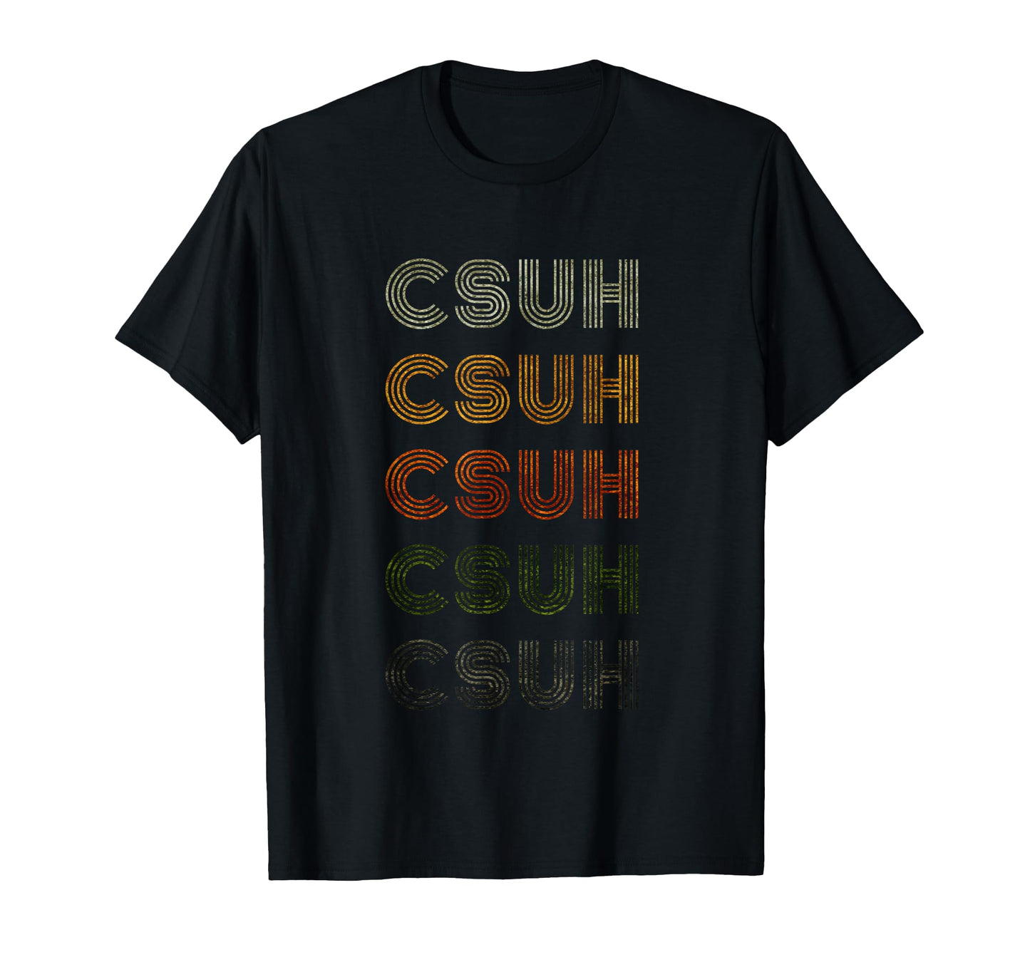 Love Heart Csuh Tee Grunge Vintage Style Black Csuh T-Shirt