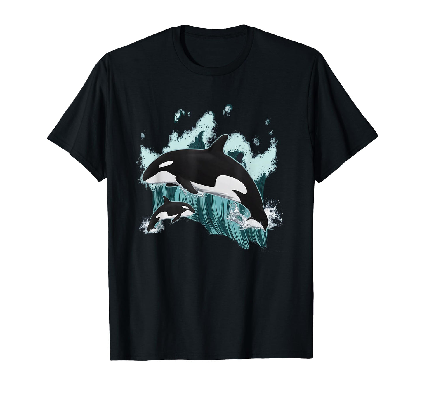 Orca Killer Whale Ocean Men Boys Kids Orca T-Shirt