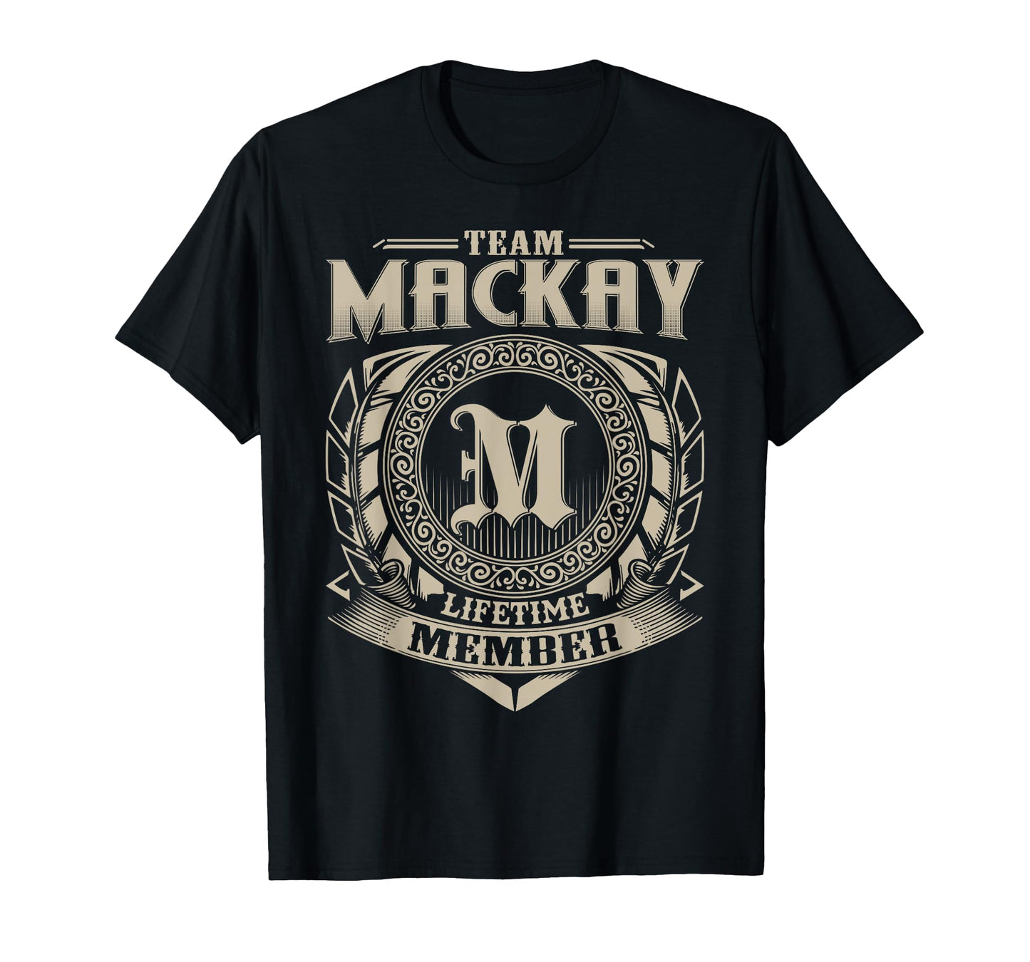 Team MACKAY Lifetime Member Funny MACKAY Family Name Vintage T-Shirt