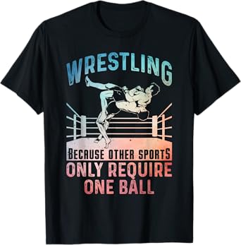 Cool Wrestling Design For Men Women Wrestle Outfit Wrestling T-Shirt