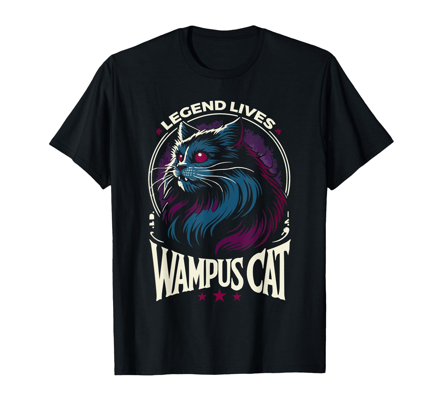 Wampus Cat American Folklore Cryptozoology Cryptid T-Shirt for Men Women