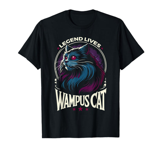 Wampus Cat American Folklore Cryptozoology Cryptid T-Shirt for Men Women
