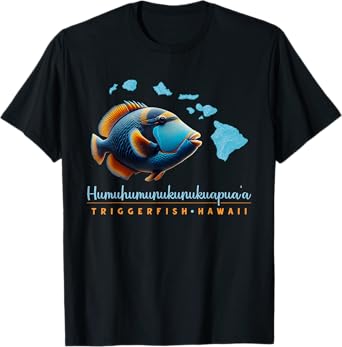 Humuhumunukunukuapua'a Triggerfish Hawaii Hawaiian Fish T-Shirt
