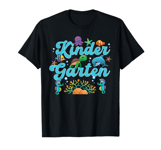 Kindergarten Teacher Sea Life Ocean Animal Lover Teach T-Shirt