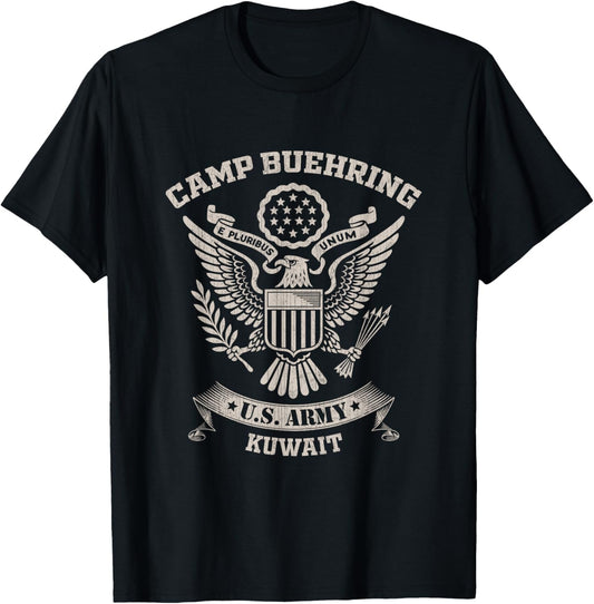 Camp Buehring Veteran Kuwait US Military Base Vintage Gift T-Shirt