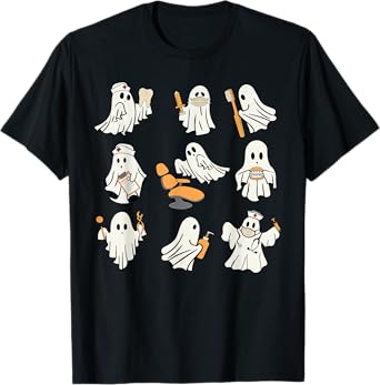 Halloween Dentist Dental Assistant Dental Hygiene T-Shirt