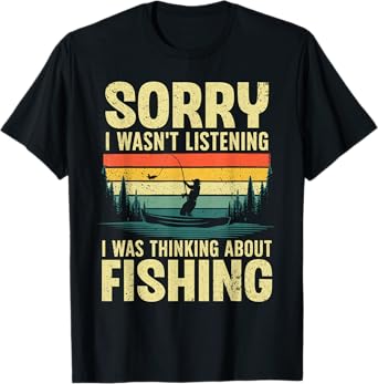 Cool Fishing For Men Women Fisherman Bass Trout Fish Hunting T-Shirt