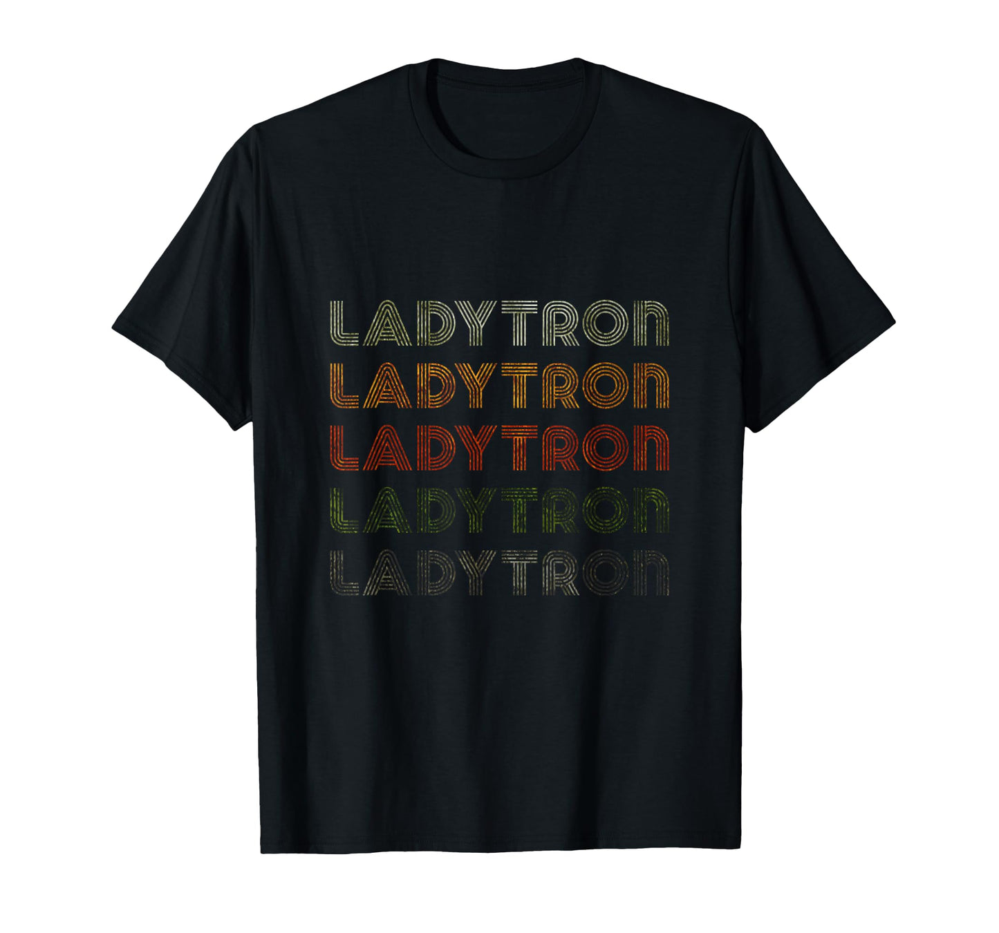 Love Heart Ladytron Tee Grunge Vintage Style Black Ladytron T-Shirt