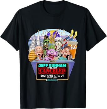 Jeff Dunham Salt Lake City, UT (2024) T-Shirt