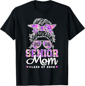 Senior Mom 2026 Mother Of Senior 2026 Class Of 2026 Mama T-Shirt