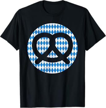 Oktoberfest Bavarian Flag Pretzel Germany Souvenir T-Shirt
