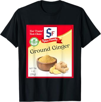 Ground Ginger Condiment Costume Holiday Spice Group Costumes T-Shirt