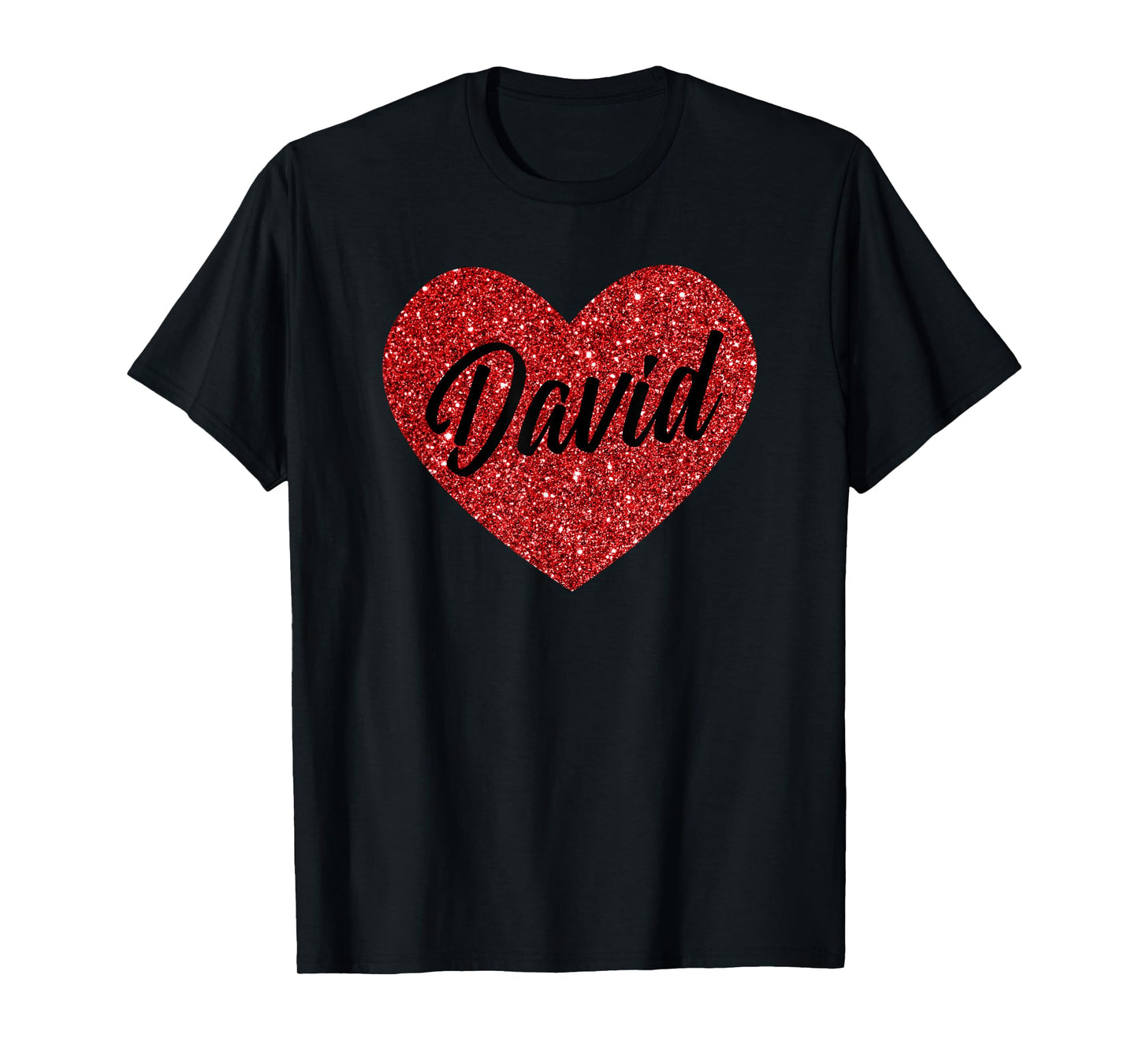 I Love David Cute David Heart for Valentine's Day T-Shirt