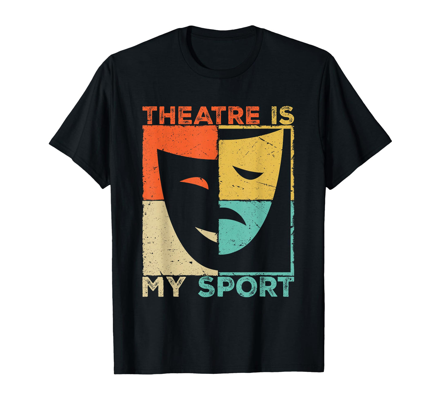 Vintage Theatre Is My Sport Musical Theater Thespian T-Shirt