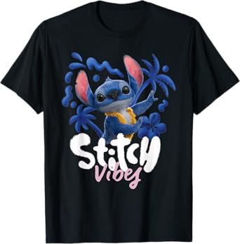 Disney Lilo & Stitch Live-Action Movie "Stitch Vibes" Hula T-Shirt