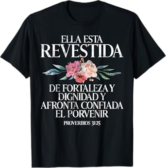 Christian Spanish Español Cristianos Religious Jesus God T-Shirt