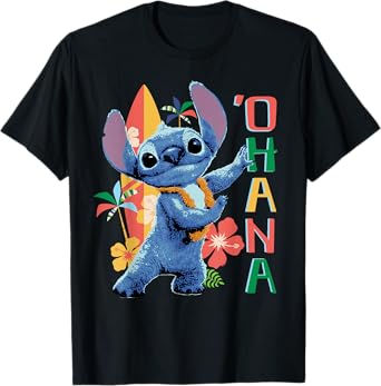 Disney Lilo & Stitch Live-Action Movie 'Ohana Hula Beach T-Shirt