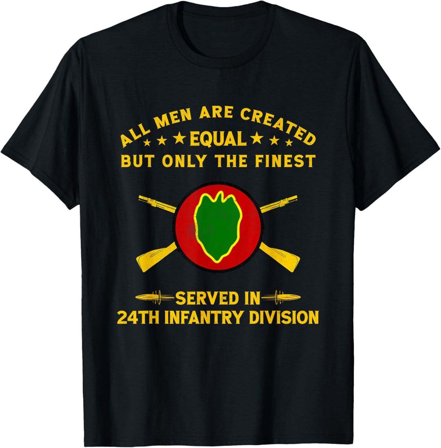 24th Infantry Division Veteran Fort Stewart Georgia Gift Tee T-shirt