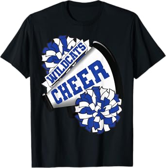 Wildcats Cheer Back To School Cheerleading Spirit B T-Shirt
