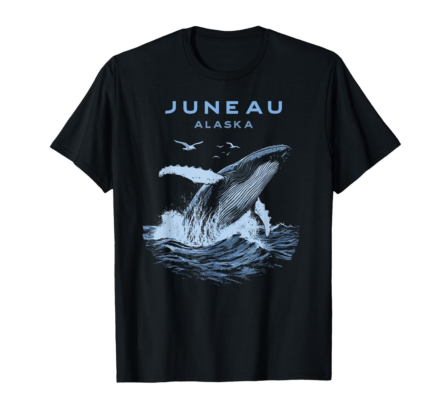 Juneau Alaska Humpback Whale T-Shirt