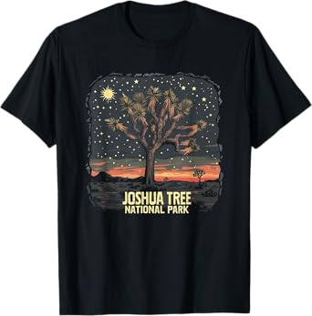 Joshua Tree - US National Park Vintage Men Women Kids Retro T-Shirt