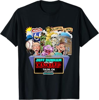 Jeff Dunham Tulsa, OK (2024) T-Shirt