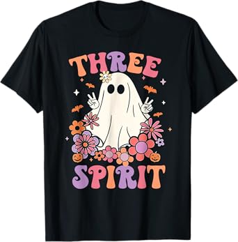 Three Spirit Halloween 3rd Birthday Party Decorations T-Shirt