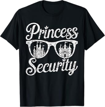 Princess Security Funny Graphic Halloween T-Shirt