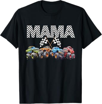 Truck Mom Monster Truck Mama Era Mother's Day Truck Lovers T-Shirt