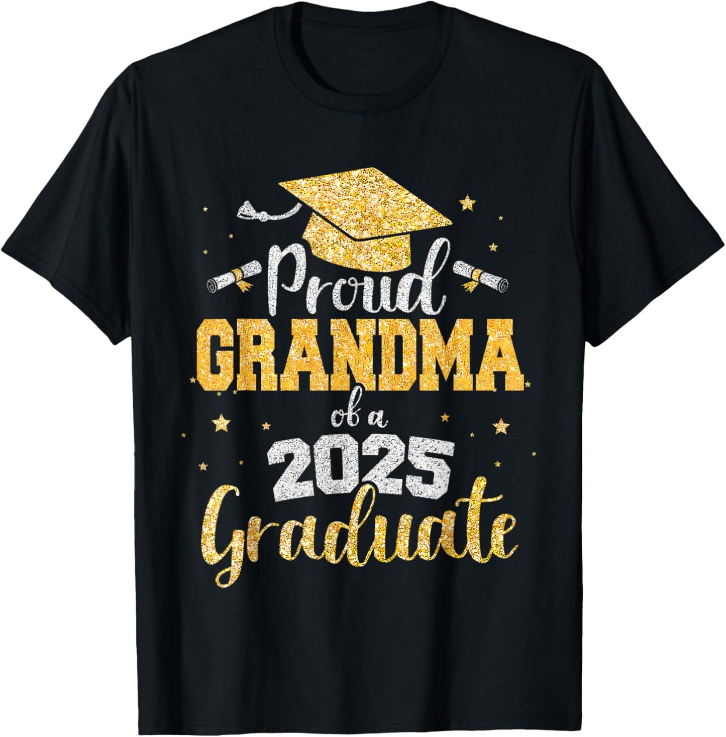 Proud Grandma of A 2025 Graduate Grandma Graduation 2025 T-Shirt