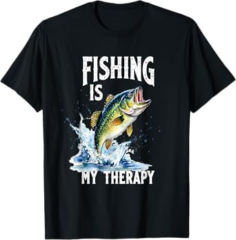 Fishing Is My Therapy T-Shirt