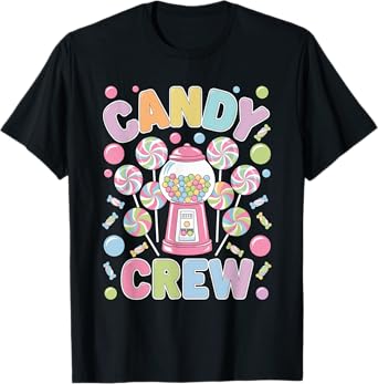 Candy Crew - Colorful Themed Party Group Costume T-Shirt